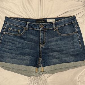 Near new denim shorts